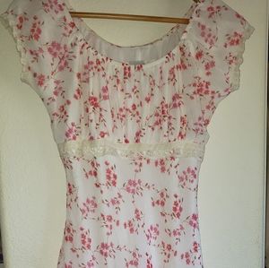 Floral Junior Dress